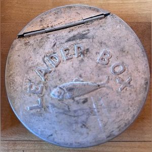 Vintage Leader Box Fishing box
